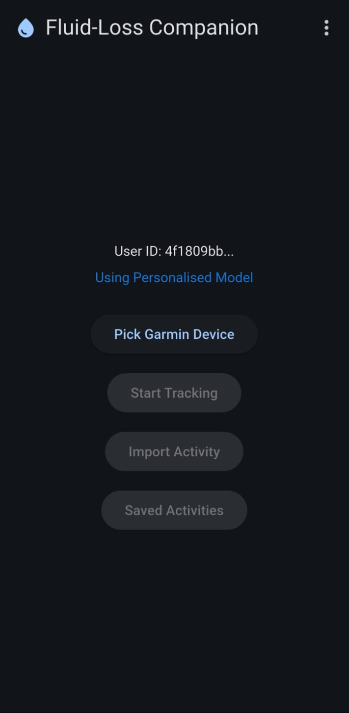 Home Dashboard Screenshot